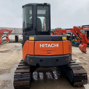 Pelle Hitachi ZX55 d'occasion de haute qualité au Japon 2020 Modèle 5.5 Tonnes 30kw Puissance avec moteur et moteur de boîte de vitesses de pompe PLC à vendre - Product Image 3