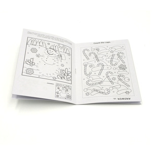 Pittura personalizzata stampa natale da colorare <span class=keywords><strong>libro</strong></span> Puzzle per bambini - Product Image 4