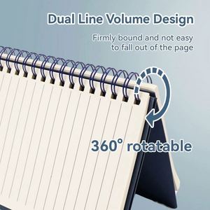 Promotion Custom Business Notebooks Customizable Spiral Lined Notepad Set With <b>Pen</b> and Sticky Note - Product Image 3