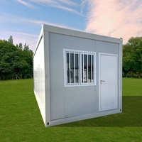Casa Contenedor Modular de Acero Ligero de 20 pies, Prefabricada, Desmontable, para Vivienda Pequeña, Oficina en Obra, Taller