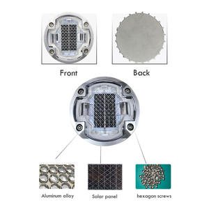 Солнечный дорожный светоотражатель в корейском стиле «Кошачий глаз» с высокой яркостью, маркер для разметки дорожного покрытия G105, солнечный дорожный светоотражатель - Product Image 5