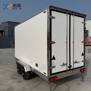Rimorchio Refrigerato Portatile in Vendita, Rimorchio Congelatore Trainabile con Sistema di Raffreddamento per Alimenti Congelati - Product Image 3