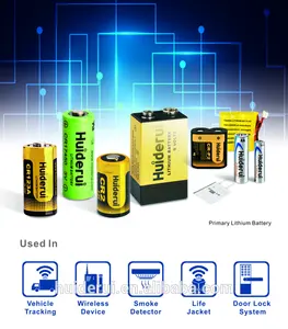 Cp 9V Batterij Lithium 9V Cr 9V Primaire Batterij