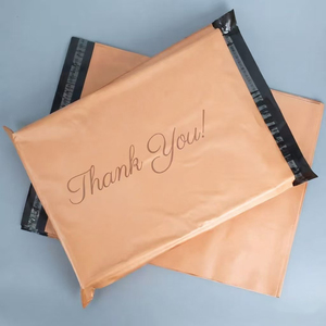 Hot Sale Custom Printed Shipping Bags Matte Beige Poly Nude <strong>Mailers</strong> Courier Mailing Envelope Plastic Poly Mail Bag With Logos - Product Image 5