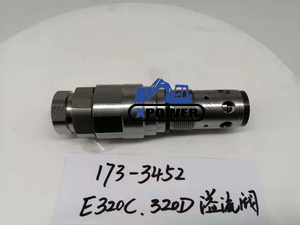 มอเตอร์สวิงรถขุดตีนตะขาบ New XPower 320C 320D 320D2 พร้อมวาล์วระบายแรงดัน 173-3452 1733452 - Product Image 6