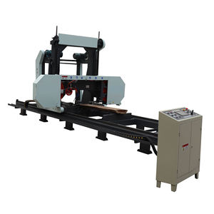 Machine de scie à ruban horizontale de haute qualité Kesen 1000mm-2500mm de diamètre Opérations de sciage de bûches durables Moteur de machines forestières - Product Image 6