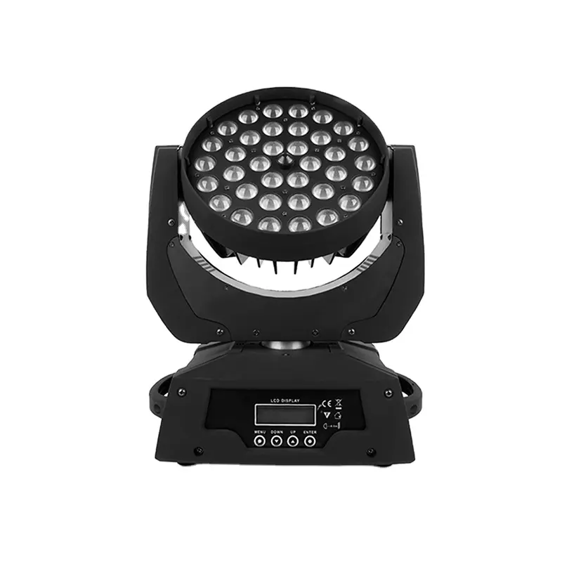 Erstklassige und zuverlässige RGBWA+UV led 36X10W 4-in-1 beweglicher Kopf zoom-waschlichter