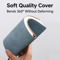 Carnet de notes OEM ODM personnalisé avec logo, format A5, texture douce, en cuir PU, journal d'affaires, carnet de notes personnalisé en gros avec logo