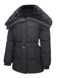 Nuovo Piumino Invernale da Donna con Cappuccio, Giacca di Lusso Traspirante Antivento Calda e alla Moda - Product Image 2