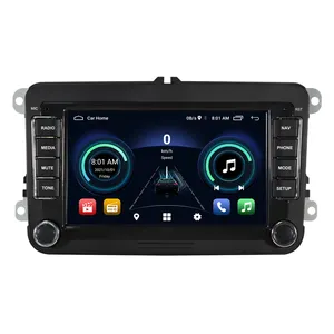 7 pulgadas GPS Car Video Android 13 para VW Golf Polo Beetle Amarok Touran Polo Passat Car DVD Player con Carplay inalámbrico