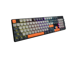 Clavier mécanique filaire 104 touches à ciseaux avec rétroéclairage LED, interrupteurs bleus <span class=keywords><strong>Gateron</strong></span>/<span class=keywords><strong>Cherry</strong></span>/Kailh, vente en gros d'usine, nouveau modèle gaming - Product Image 5