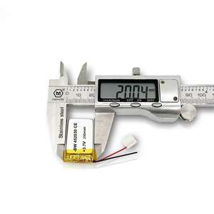 แบตเตอรี่ลิเธียมไอออน452030 3.7V 250mAh แบบชาร์จไฟได้ขนาดเล็ก - Product Image 5