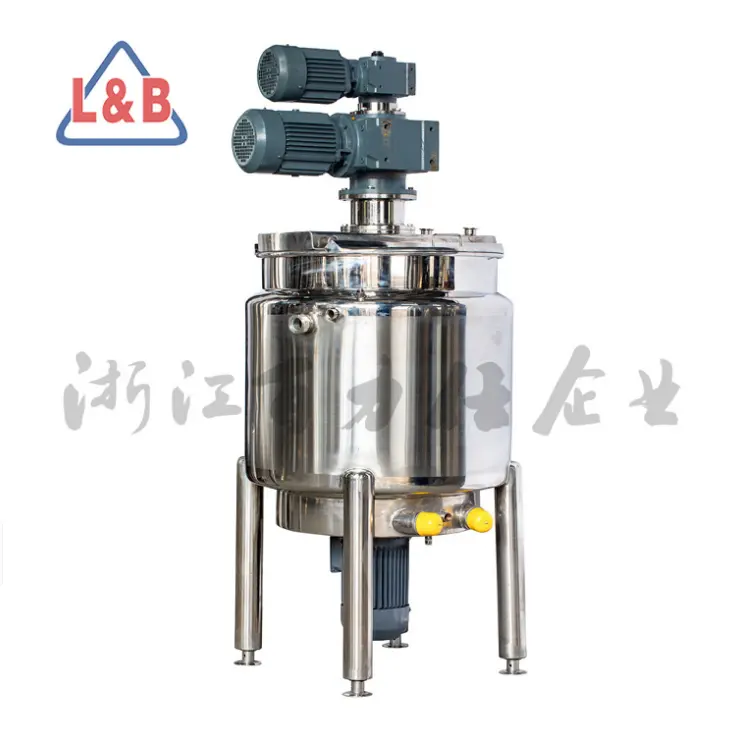 Jacketed butter churning Milk Production multi-functional dispersing dissolving Homo Mixer automatic emulsifying kettle