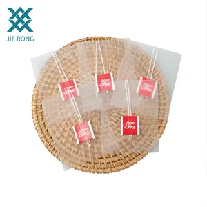 Rollo de malla de fibra de maíz PLA, bolsas de té biodegradables pirámide, papel de filtro biodegradable