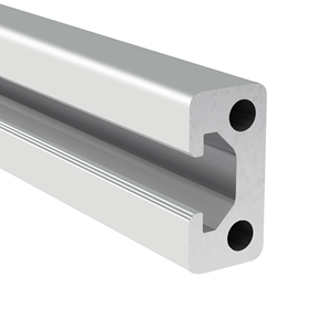 Perfil de Aluminio Luhu 1640, Riel Guía para Puerta Industrial, Riel para Puerta Corredera - Product Image 2