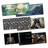 Tapis de bureau Anime personnalisé prix usine caoutchouc bureau bords cousus XL XXL XXXL tailles grands tapis de souris de jeu en stock