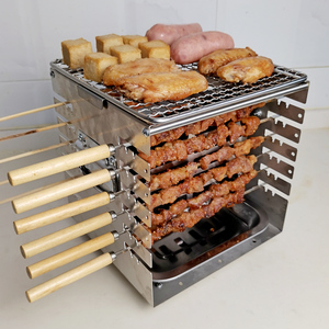 Portable Outdoor Stainless steel <strong>Charcoal</strong> <strong>Mini</strong> BBQ <strong>Grill</strong> - Product Image 6