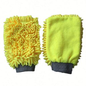 Guantes de Microfibra Personalizados al por Mayor para Lavado de Autos, Microfibra de Doble Cara, para Limpiar Autos y Aplicar Cera - Product Image 2
