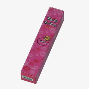 定制CMYK印刷象牙纸化妆品唇膏化妆唇彩包装纸盒