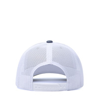 Casquette de baseball trucker sportive OEM personnalisée en Oxford Dobby à pois léopard avec logo brodé 3D, style Yacht Club, côtier, preppy, nautique, plage