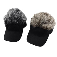 Gorra de Béisbol Personalizada con Visera y Peluca, Venta Caliente de Fábrica