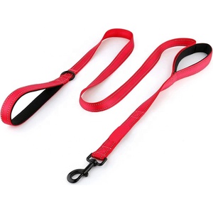 Various <strong>Large</strong> and Medium-Sized <strong>Dog</strong> Walking Collars New Double-Layer Thickened Reflective Nylon <strong>Dog</strong> <strong>Leash</strong> Pet Supplies - Product Image 4