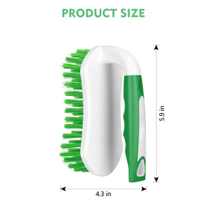 Cepillo de limpieza manual multifuncional para el hogar con mango ergonómico de PP y cerdas duraderas - Product Image 2