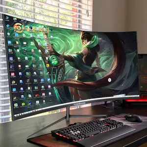 Widescreen factory 18 19 inch monitor 21.5 24 27 29 32 34 led pc computer curved gaming monitor