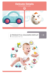 Set di Sonagli Musicali di Sicurezza per Neonati, Campanello da Mano in Plastica ABS per Bambini - Product Image 2