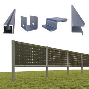 Dễ dàng cài đặt bảng điều khiển năng lượng mặt trời khung dọc mặt đất gắn hệ thống năng lượng mặt trời Kệ hệ thống - Product Image 3