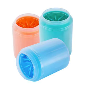 แก้วล้างเท้าสัตว์เลี้ยงแบบพกพาสำหรับสุนัขและแมว - Product Image 1