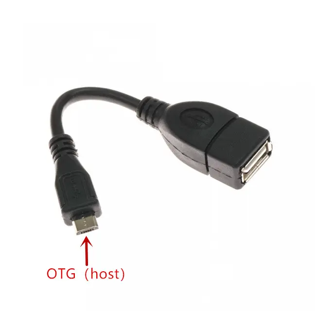 כבל מתאם נקבה מיקרו 5 פינים זכר OTG בדרכים ל-USB עבור אנדרואיד
