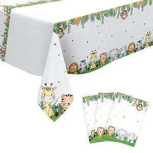 Nouveau dessin animé fête forêt Animal <span class=keywords><strong>Jungle</strong></span> Animal thème enfants fête d'anniversaire assiette en <span class=keywords><strong>papier</strong></span>, tasse en <span class=keywords><strong>papier</strong></span>, nappe de <span class=keywords><strong>serviette</strong></span> en <span class=keywords><strong>papier</strong></span> - Product Image 6
