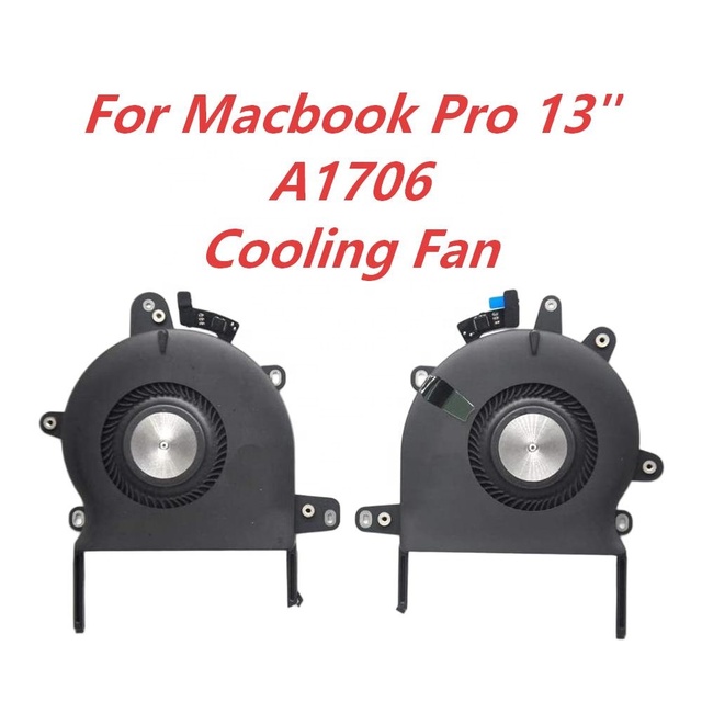Original New CPU Cooling Fan Replacement for MacBook Pro A1706 2016-2017 Year