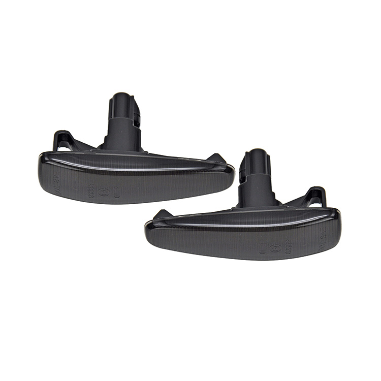 Автомобильные фары с копченым объективом, 12 В, 2X, динамическая Светодиодная лампа поворота для Mitsubishi Lancer VIII 2008