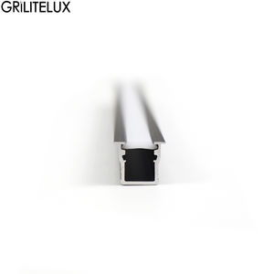 Perfil de aluminio LED Plug and Play con difusor para tiras de luces de 5mm/8mm/10mm/12mm para iluminación de armarios y gabinetes - Product Image 6