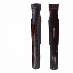 Guqin Hecho a Mano Estilo <span class=keywords><strong>Hundun</strong></span>, Zhongni, Fuxi, Madera de Paulownia Antigua, Instrumento de 7 Cuerdas para Principiantes - Product Image 4