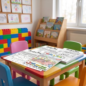 10 Fogli/Pacco Poster da Colorare a Tema Atletica Leggera: Cercando Oggetti - Poster Interessanti da Colorare per Bambini Dipinti a Mano - Product Image 6