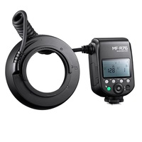 Godox MF-R76 Macro Ring Flash 5000K Ring LED Speedlite Flash Light pour Canon Nikon Sony et autres appareils photo reflex numériques