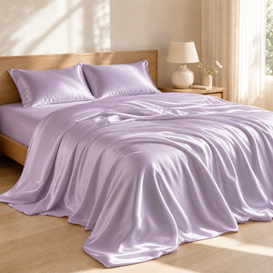 Oferta Especial: Juego <span class=keywords><strong>de</strong></span> Sábanas y Fundas <span class=keywords><strong>de</strong></span> Almohada <span class=keywords><strong>de</strong></span> <span class=keywords><strong>Seda</strong></span> <span class=keywords><strong>de</strong></span> Morera 100% Orgánica y <span class=keywords><strong>Natural</strong></span>, Personalizadas y al por Mayor, para un Sueño Reparador - Product Image 3