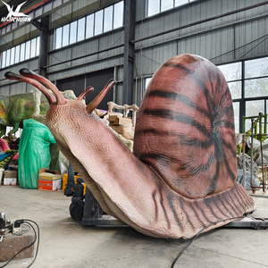 Modelo de Caracol Animatrónico de Gran Tamaño de 3 m de Largo con Sensor Infrarrojo, Escultura de Insecto en Movimiento para Parque Temático - Product Image 2