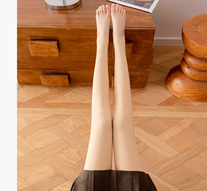 Của phụ nữ cao eo lụa thoải mái vớ sáng bóng tuyệt Vớ với dầu Shimmery nylons nén ma thuật Pantyhose - Product Image 4