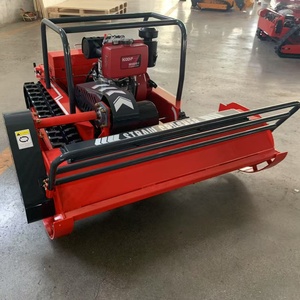 Tondeuse à gazon à essence 80cm/100cm sur chenilles tout terrain tondeuse télécommandée - Product Image 1