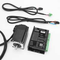 Motor paso a paso RS485 Nema 23 de 2.2N.m 4A de 2 fases de bucle cerrado con kit de controlador para escáner