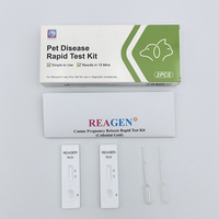 Détection de maladies d'animaux de compagnie vétérinaire Kit de test rapide de diagnostic de relaxine de grossesse de chien Kit de test d'antigène RLN pour usage domestique