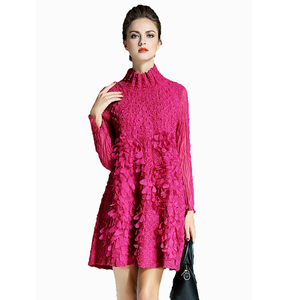fairy <span class=keywords><strong>A</strong></span> line bottom female autumn long sleeve mini night dresses for woman - Product Image 5
