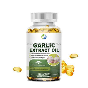 Ausreson grosir omega bawang putih minyak Softgel kapsul lembut Makanan kelas suplemen bawang putih minyak Softgel - Product Image 2