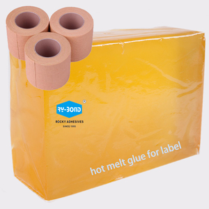 Colle thermofusible à base <span class=keywords><strong>de</strong></span> caoutchouc en forme <span class=keywords><strong>de</strong></span> coussin, adhésif thermofusible pour pansements médicaux et bandes adhésives chirurgicales - Product Image 2