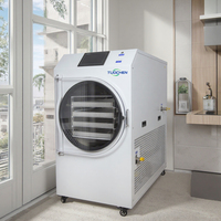 Snoepvriesdroger Grote Capaciteit 15kg Elektrische Verwarming Automatische Vacuümpomp Vriesdroogmachine voor Voedsel Fruit SUS304