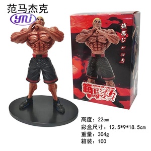 En Stock 6 Design <span class=keywords><strong>Anime</strong></span> <span class=keywords><strong>BAKI</strong></span> Action Figure Hanma Action Figures PVC Modèle Jouets - Product Image 5